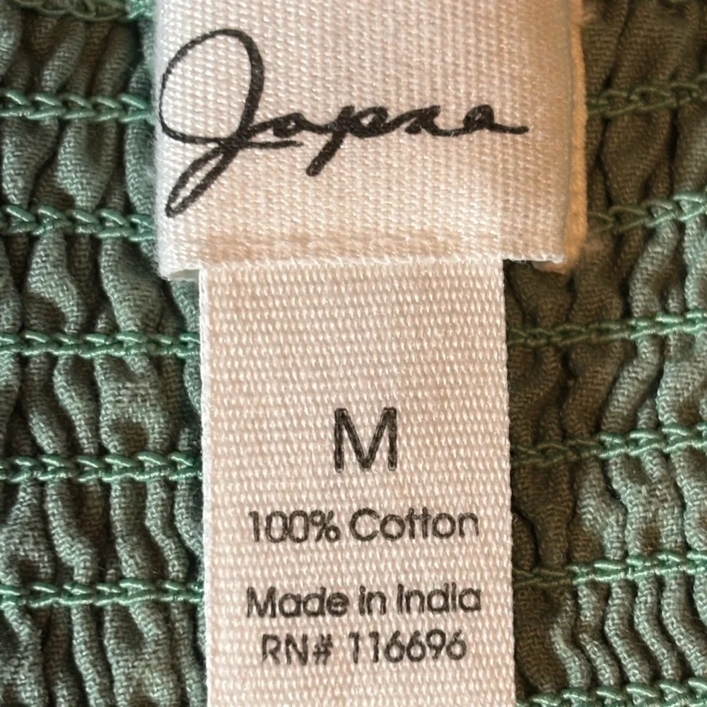 Japra Button-Down Mini Jean Dress - Junior medium. - Picture 7 of 8